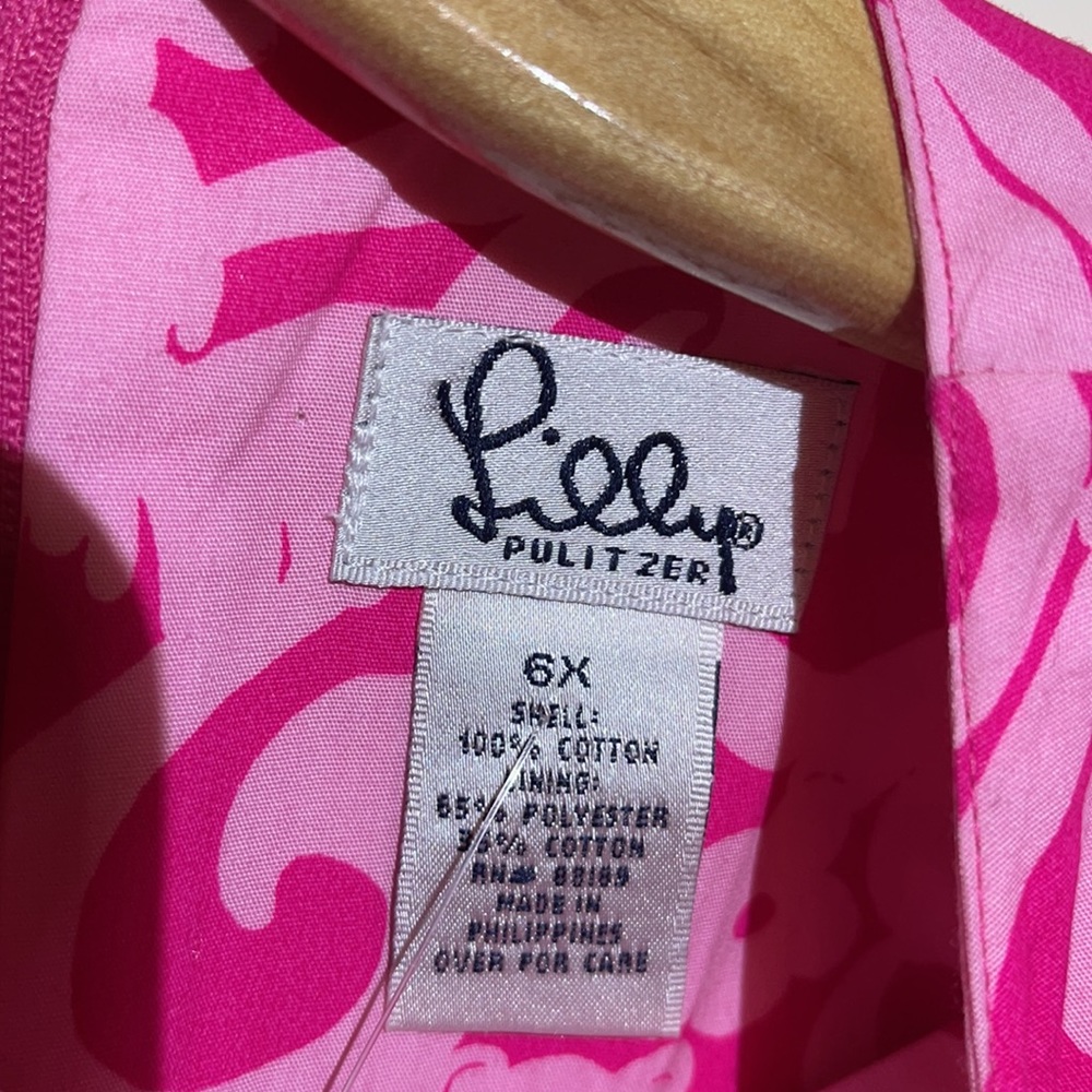NWT Pink Lilly Pulitzer Animal Silhouette Shift Dress with Pockets - Picture 4 of 8